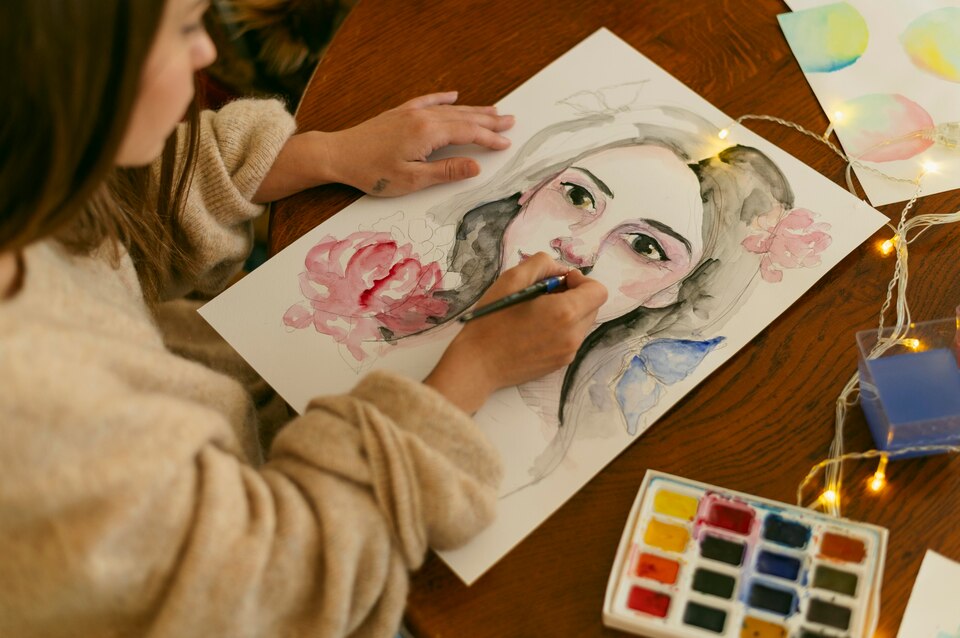 Custom and commissioned art by Anastasie Akibode